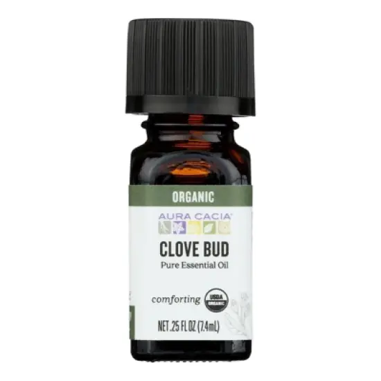 Aura Cacia Organic Clove Bud Pure Essential Oil - 0.25 fz image {5}