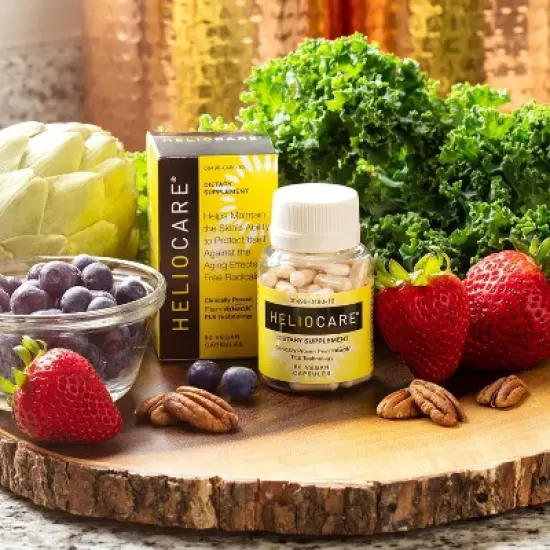 Heliocare Skin Care Dietary Supplement 60 Vegan Capsules image {2}