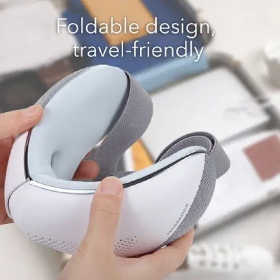 HOM Eye Massager with Heat and Cooling Mode - Headache Relief Device for Migraine and Improved Sleeping image {5}