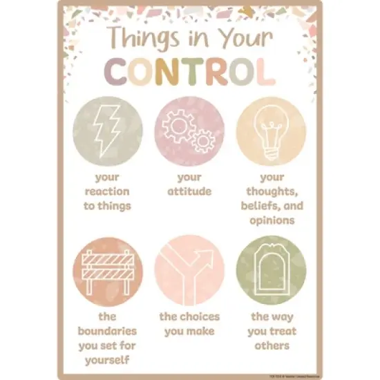 Teacher Created Resources&reg; Terrazzo Tones Positive Practices Small Poster Pack, Pack of 12 image {3}