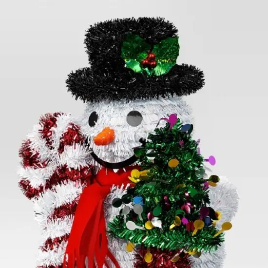 Christmas Tinsel Snowman - Wondershop&trade; image {2}