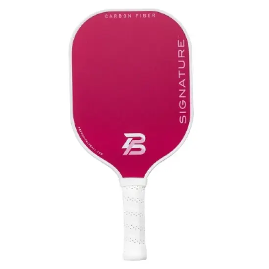 PBPRO Signature Carbon Fiber Pickleball Paddle&nbsp;- Pink: Polypropylene Core, 4-1/4" Grip image {7}