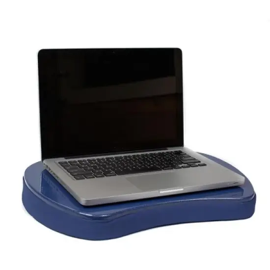 Sofia + Sam Mini Memory Foam Lap Desk Color: Blue image {4}