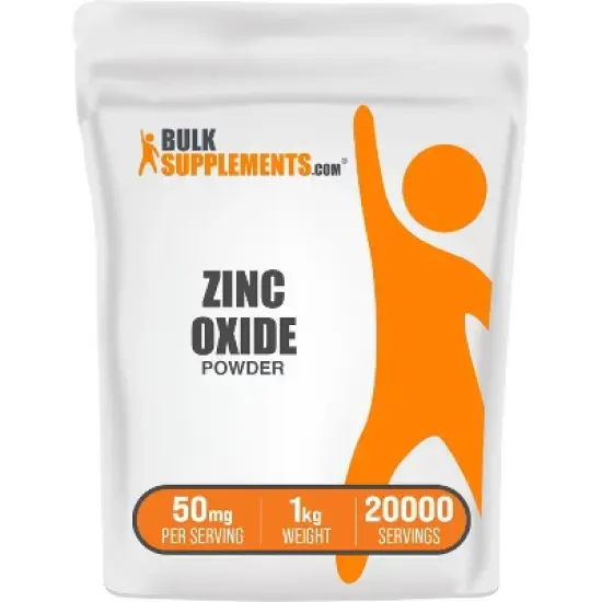 BulkSupplements Zinc Oxide Powder image {4}