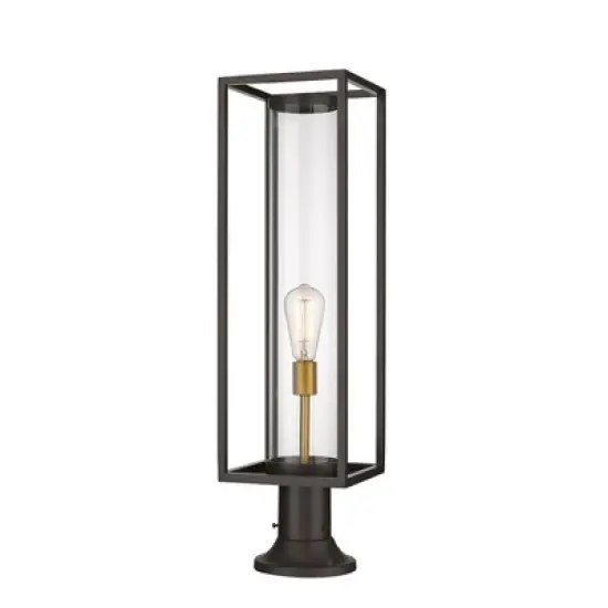Z-Lite Dunbroch 1 - Light Lantern in  Deep Bronze/Outdoor Brass image {3}