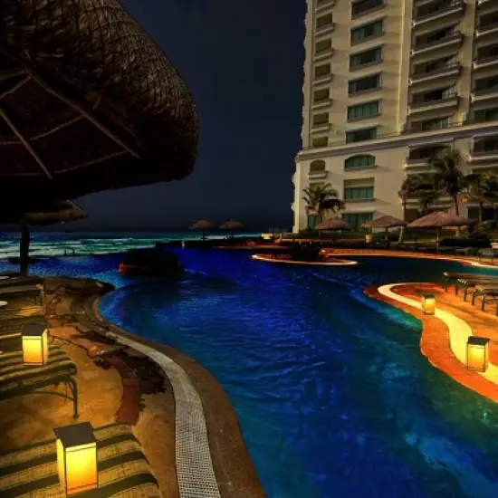 8" LED Solar Portable Outdoor Lantern with Flame - Techko Maid image {5}