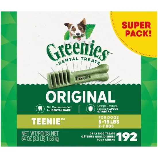 Greenies Teenie Original Chicken Dental Dog Treats image {12}