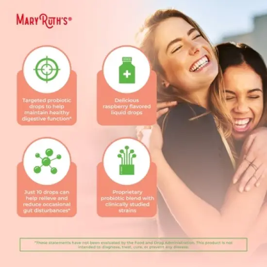MaryRuth's Organic Women's Precision Probiotic Digestive Liquid Drops image {5}