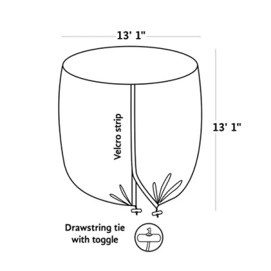 Tierra Garden Fruit Tree Covers 3.3', 6.6', 9.8' or 13.1' image {2}
