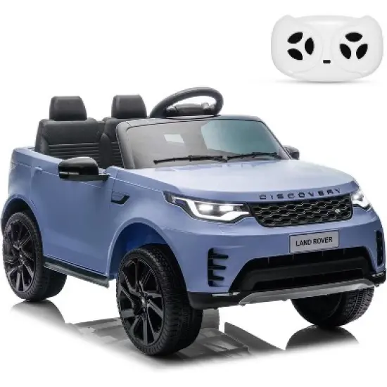 12V Kids Ride On Car with Remote Control, LED Lights, Music, 3 Speeds, Licensed Land Rover Velar Ride On Toy for Toddlers Ages 3+ image {9}