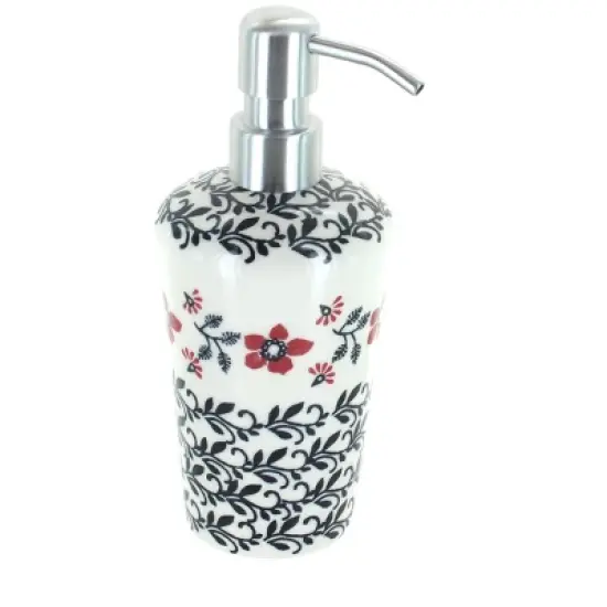 Blue Rose Polish Pottery B009 Manufaktura Soap Dispenser image {17}
