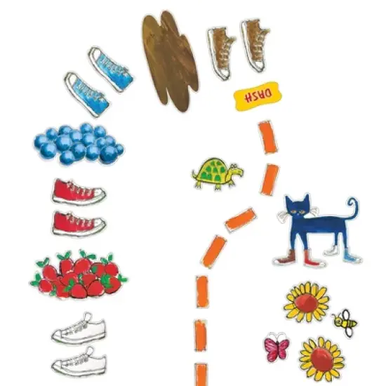 Teacher Created Resources Pete the Cat My Groovy Shoes Sensory Path image {1}