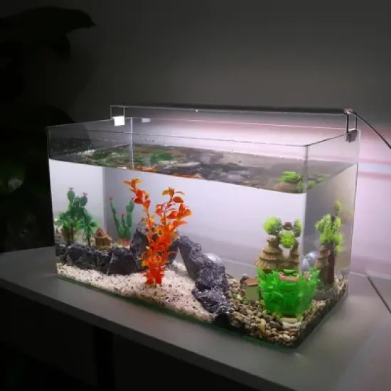 Unique Bargains Aquarium Plants Decorations Artificial Aquatic Plant 10.24" 1 Pcs image {1}