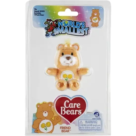 Super Impulse Worlds Smallest Care Bears Mini Plush | Friend Bear image {2}