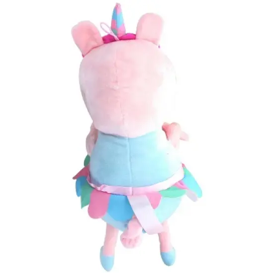 Fiesta Peppa Pig Unicorn 17 Inch Character Plush image {2}
