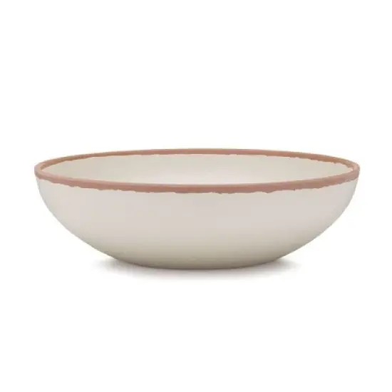 Q Home | Potter Terracotta 12" Melaboo Round Serving Bowl image {1}