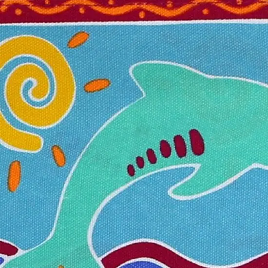 Director's Chair Replacement Canvas Tropical Sea - Flora Home image {1}