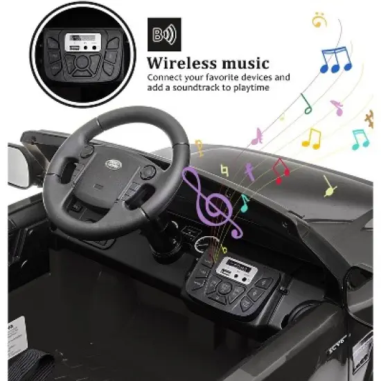 Licensed Land Rover Ride on Car, 12V 4.5 MPH Ride on Toys for Toddler 3-8, Kids Electric Car with Parent Remote Control image {4}