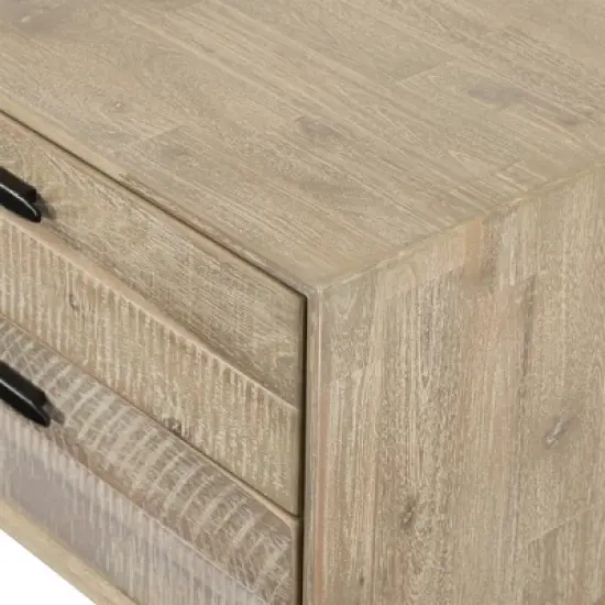 3pc Baly Bedroom Set Brushed - Armen Living image {6}