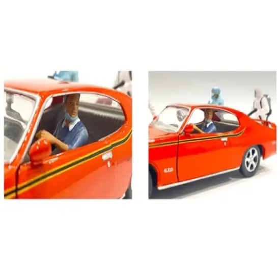 Hazmat Crew Figurine III for 1/18 Scale Models by American Diorama image {2}