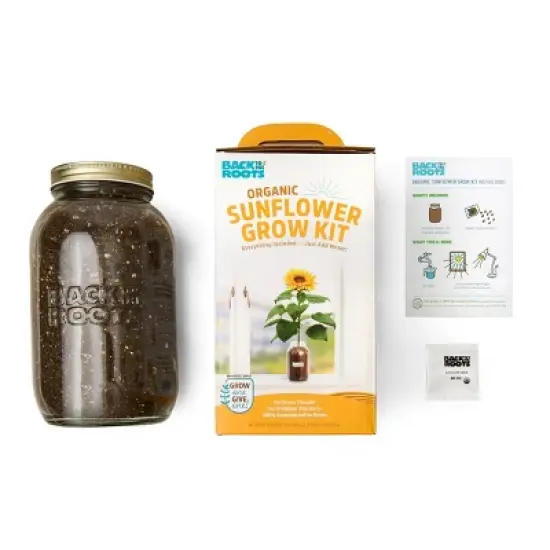 Back to the Roots Organic Sunflower Grow Kit image {3}