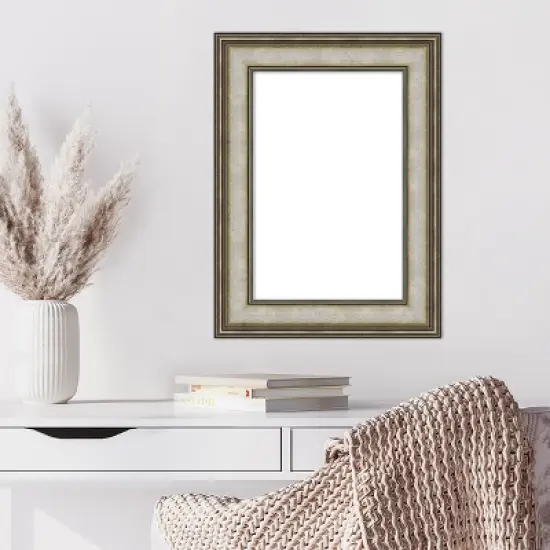 Amanti Art Mezzanine Antique Silver Framed Dry Erase Magnetic Board image {7}