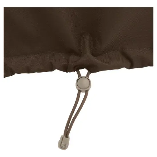 Madrona Canopy Swing Cover - Dark Cocoa - Classic Accessories image {3}