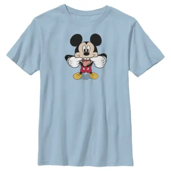Boy's Disney Mickey Mouse Tongue Out T-Shirt image {3}