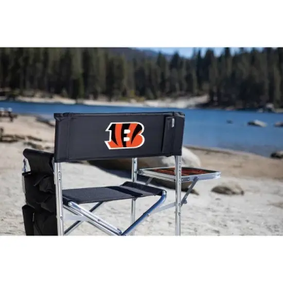 NFL Cincinnati Bengals Portable Camp Chair with Table image {3}