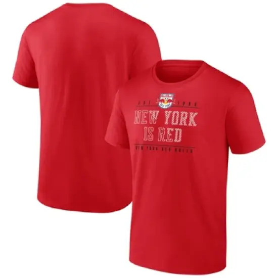 MLS New York Red Bulls Men's Short Sleeve Pitch Core T-Shirt image {3}