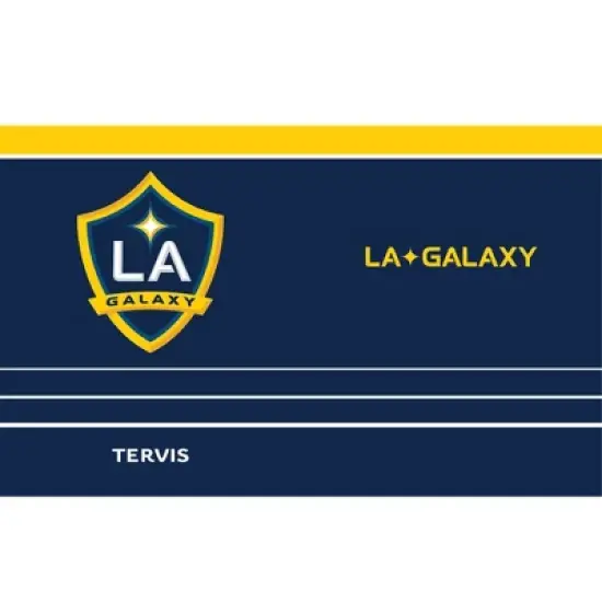 MLS LA Galaxy 20oz MVP Stripe Stainless Steel Tumbler image {1}
