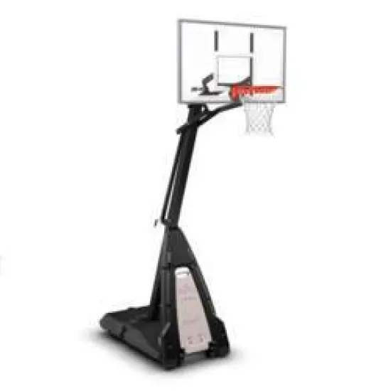 Spalding 54" Glass Portable BEAST Basketball Hoop image {5}