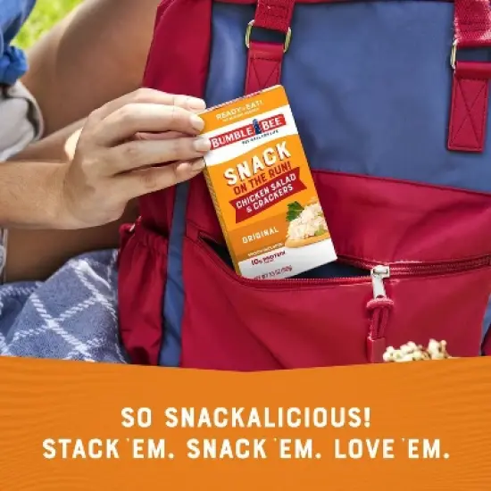 Bumble Bee Chicken Salad with Crackers Snack Kit - 3.5oz image {8}