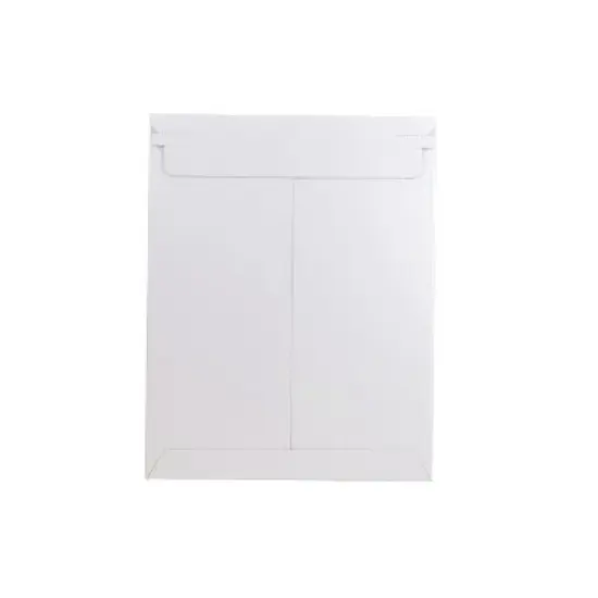 JAM Paper Stay-Flat Photo Mailer Stiff Envelopes w/Self-Adh Closure 9.75x12.25 5PSW image {2}