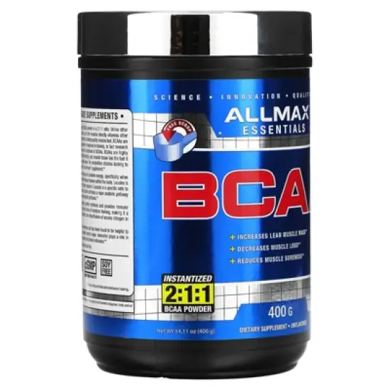 ALLMAX Essentials, BCAA, 14.11 oz (400 g) image {4}