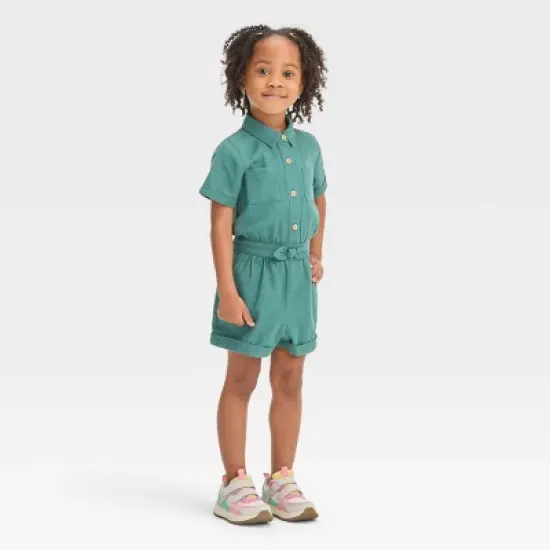 Toddler Girls' Utility Romper - Cat & Jack&trade; image {3}