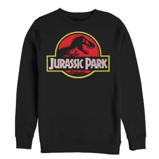 Men's Jurassic Park Bold Classic Logo Sweatshirt image {2}