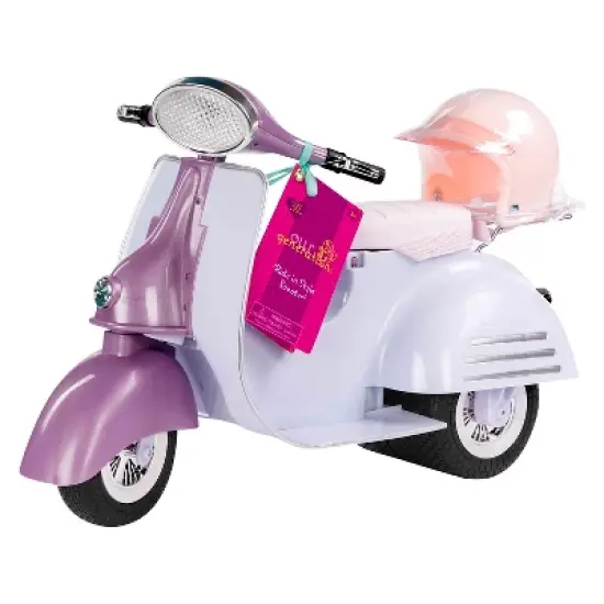 Our Generation Ride in Style Scooter Vehicle Accessory Set for 18" Dolls image {2}