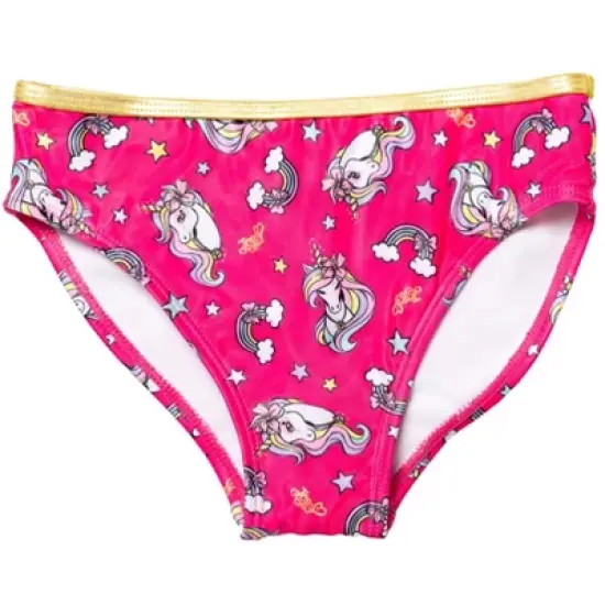 JoJo Siwa Girls Racerback Tankini Top and Bikini Bottom Swim Set Little Kid to Big Kid  image {2}