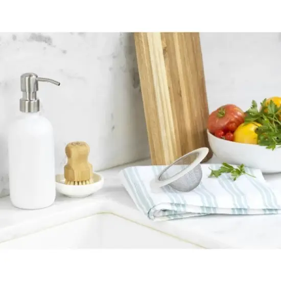 GoodCook Ready Mesh Stainless Steel Sink Strainer: Kitchen Drain Catcher, Dishwasher-Safe, Silver, 4.5" image {3}