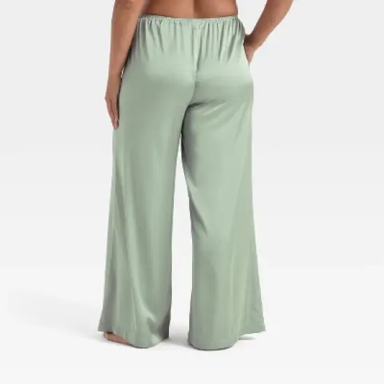 Women's Satin Pajama Pants - Auden&trade; image {4}