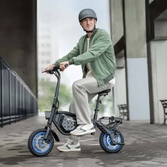 Jetson Bolt X Electric Folding Bike 12" - Black image {3}