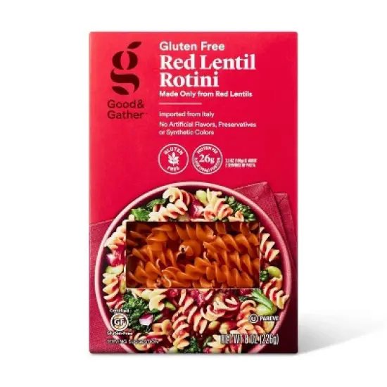 Gluten Free Red Lentil Rotini - 8oz - Good & Gather&trade; image {4}