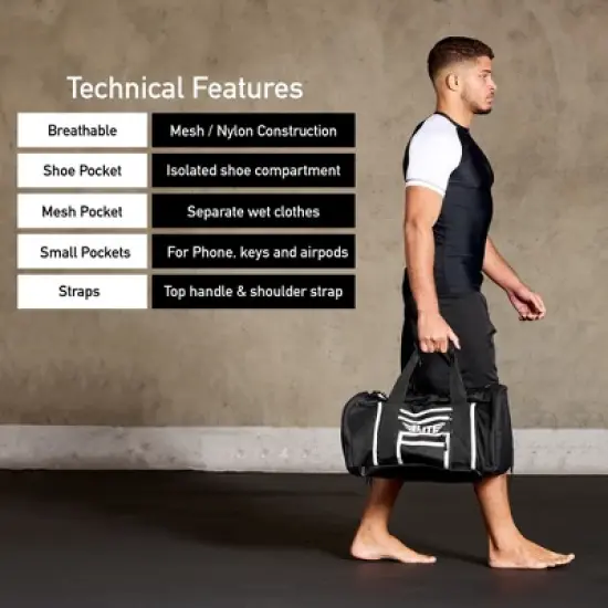 Boxing Gym Duffle Bag for MMA, BJJ, Jiu Jitsu gear,Duffel Athletic Gym Boxing Bag image {4}