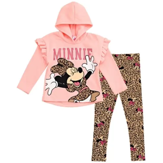 Disney Minnie Mouse Mickey Mouse Fleece Hoodie and Leggings Outfit Set Toddler image {19}