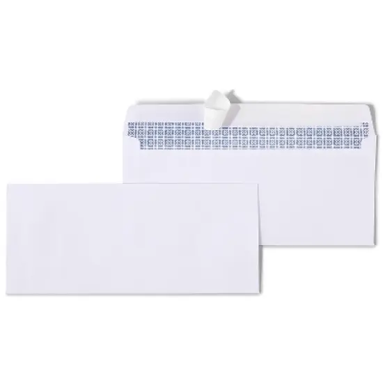 Staples Easy Close #10 Security-Tint Envelopes 100/Box (394057/19037) 50308 image {6}