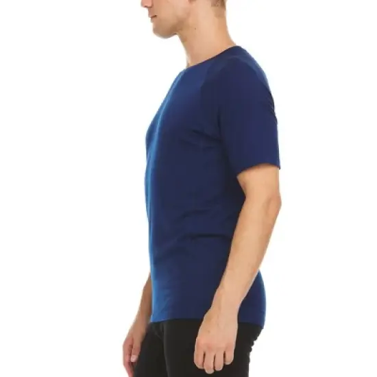 Minus33 Merino Wool Micro Weight - Men's Wool Raglan T-Shirt Woolverino Navy XL image {2}