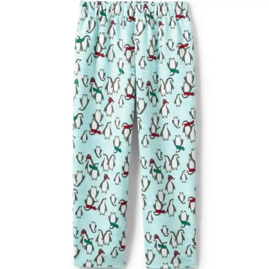 Lands' End Kids Flannel Pajama Pants image {2}