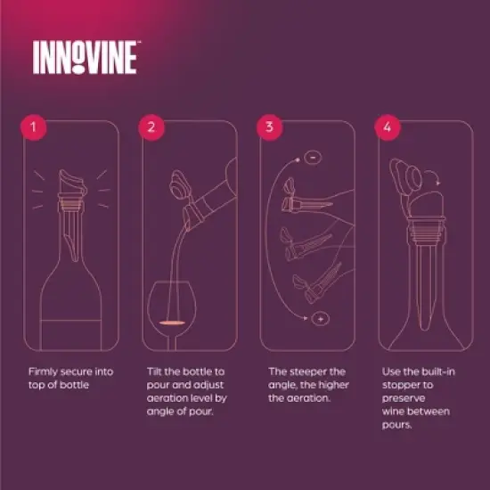 Tilt Aerator in Graphite by Innovine image {3}