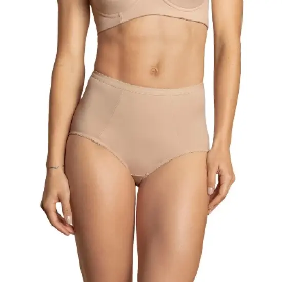 Leonisa  Comfy high-waisted smoothing brief panty - image {4}